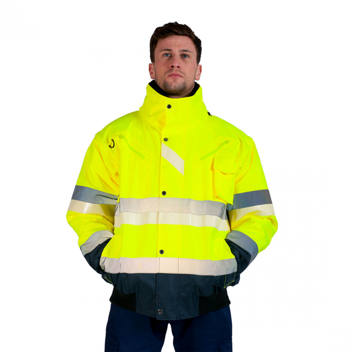 Jacheta reflectorizanta Portwest GLOWTEX 3IN1 G465, 100% poliester, 400 gr/mp [12]