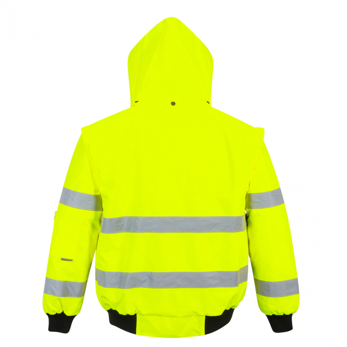 Jacheta reflectorizanta Portwest BOMBER HI-VIS 3in1 C467, 100% poliester, 190 gr/mp [3]