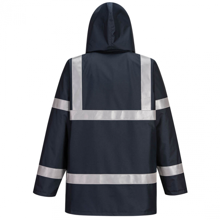 Scurta vatuita de iarna reflectorizanta ignifuga Portwest BIZFLAME RAIN S785, antistatic, 98% poliester, 2% fibra de carbon, 250g [3]