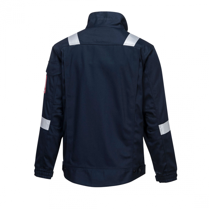 Jacheta ignifuga Portwest BIZFLAME ULTRA FR68, 80% bumbac, 19% poliester, 1% fibra de carbon, 340g [3]