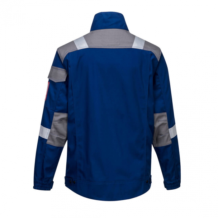 Jacheta ignifuga Portwest BIZFLAME ULTRA FR08, bicolor,  80% bumbac, 19% poliester, 1% fibra de carbon 340g [3]