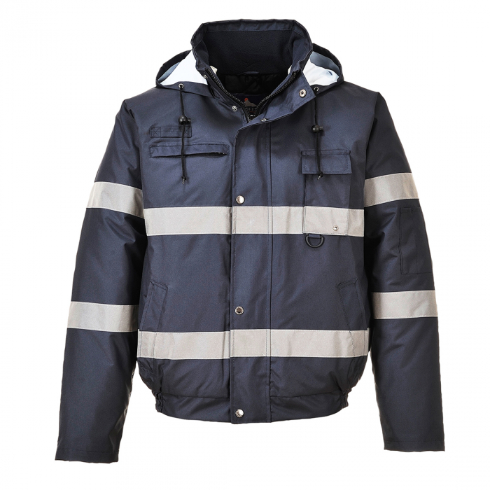 Scurta vatuita de iarna Portwest IONA LITE S434, cu benzi reflectorizante, 100% poliester, 190g [1]