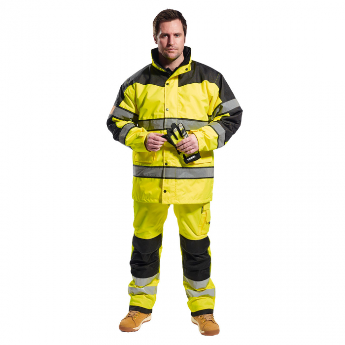 Scurta de iarna reflectorizanta Portwest HIVIS S462, 100% poliester, 190 gr/mp [5]