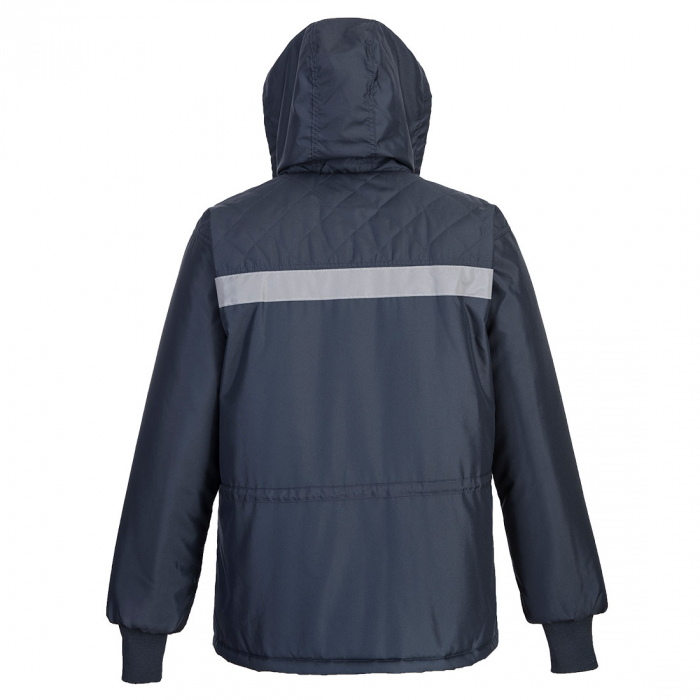 Scurta vatuita Portwest COLDSTORE CS10, pentru depozite frigorifice, -40°C, 100% poliester, 300g, cu benzi reflectorizante [3]