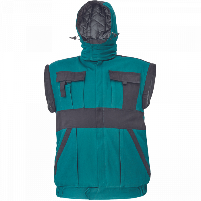 Jacheta de iarna cu benzi reflectorizante Cerva MAX WINTER REFLEX, 100% bumbac [2]