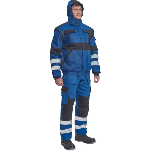 Jacheta de iarna cu benzi reflectorizante Cerva MAX WINTER REFLEX, 100% bumbac [3]