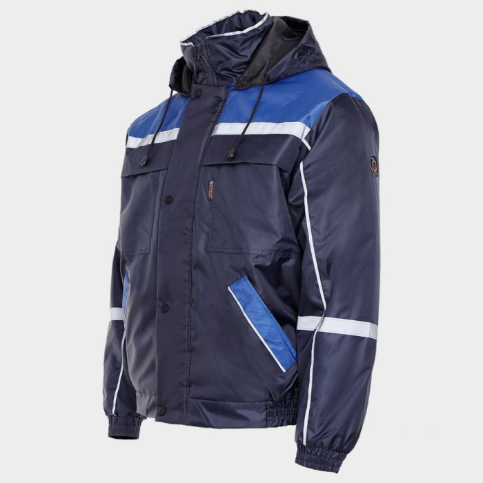 Jacheta de iarna impermeabila Stenso COLLINS WINTER BLUE, 100% poliester, 110 gr/mp [2]