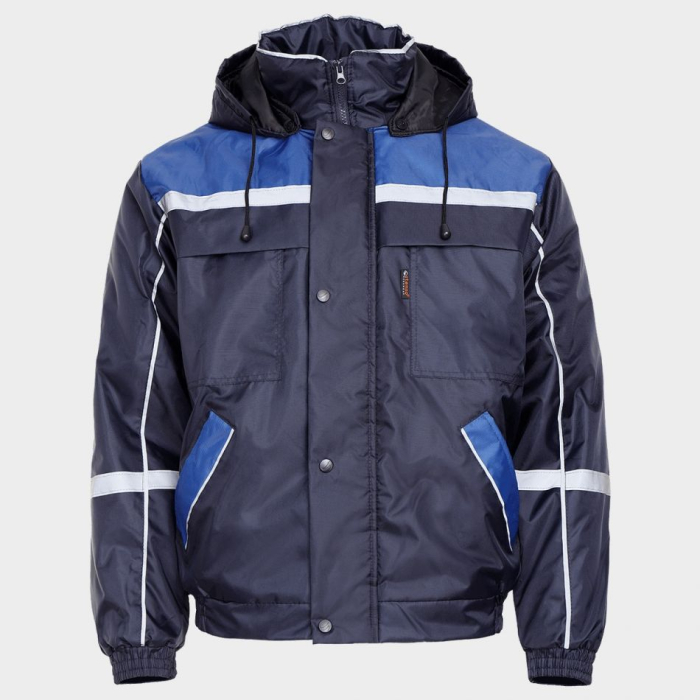 Jacheta de iarna impermeabila Stenso COLLINS WINTER BLUE, 100% poliester, 110 gr/mp [1]