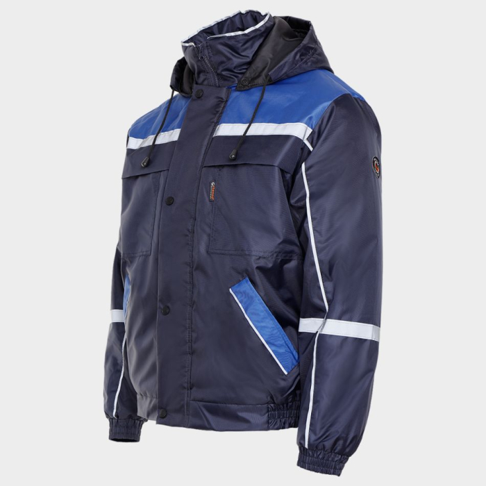 Jacheta de iarna impermeabila Stenso COLLINS WINTER BLUE T/C, tercot 35/65, 240 gr/mp [2]