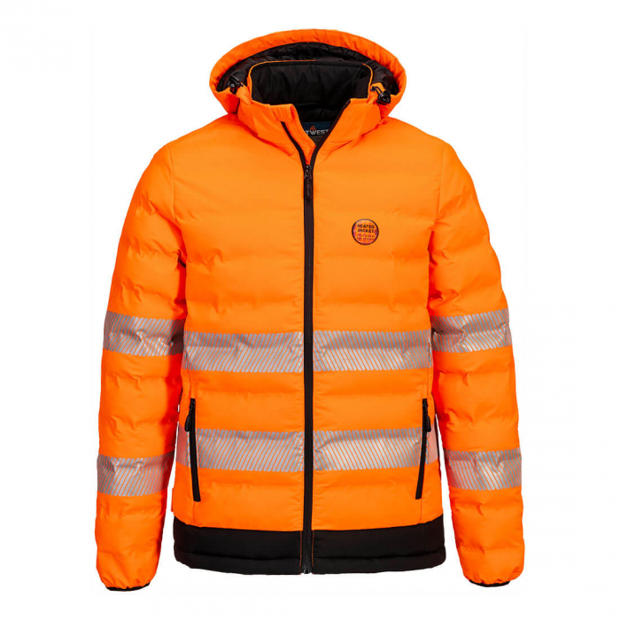 Jacheta de iarna reflectorizanta cu buton de incalzire Portwest S548, 100% poliester, 160 gr/mp [1]
