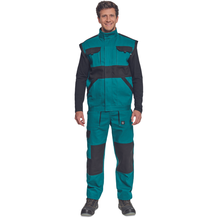 Jacheta de lucru Cerva MAX NEO, 100% bumbac, 260 gr/mp, cu maneci detasabile [2]