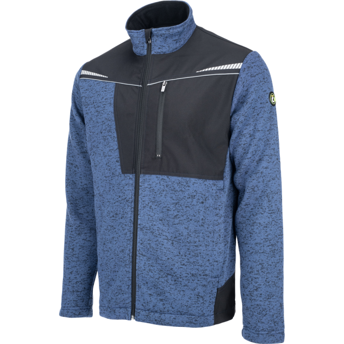 Jacheta fleece de lucru Cerva STIRLING STRETCH, 100% poliester reciclat, 260 g/mp [2]