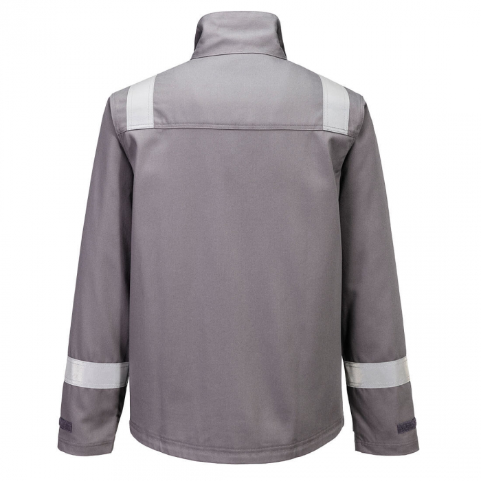 Jacheta de lucru Portwest FR609 Chemical Resistant, 9% bumbac, 1% fibra de carbon, 280gr/mp [2]