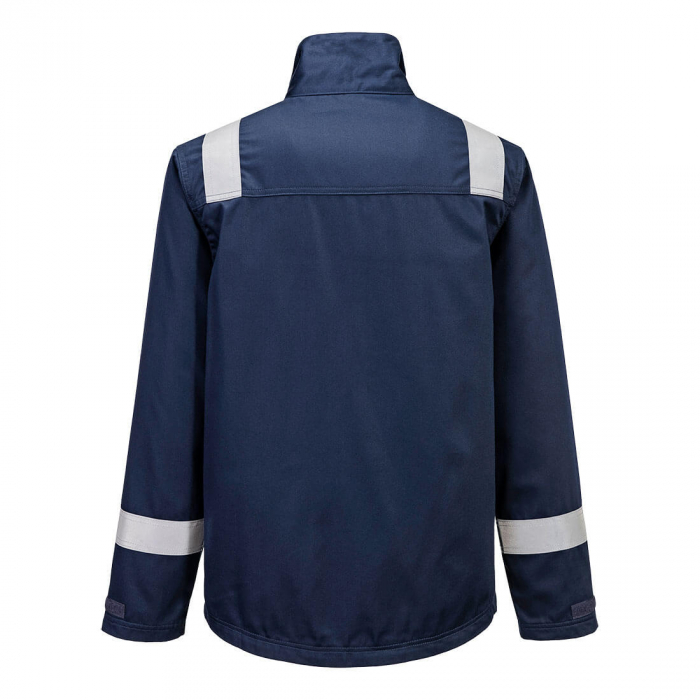 Jacheta de lucru Portwest FR609 Chemical Resistant, 9% bumbac, 1% fibra de carbon, 280gr/mp [4]