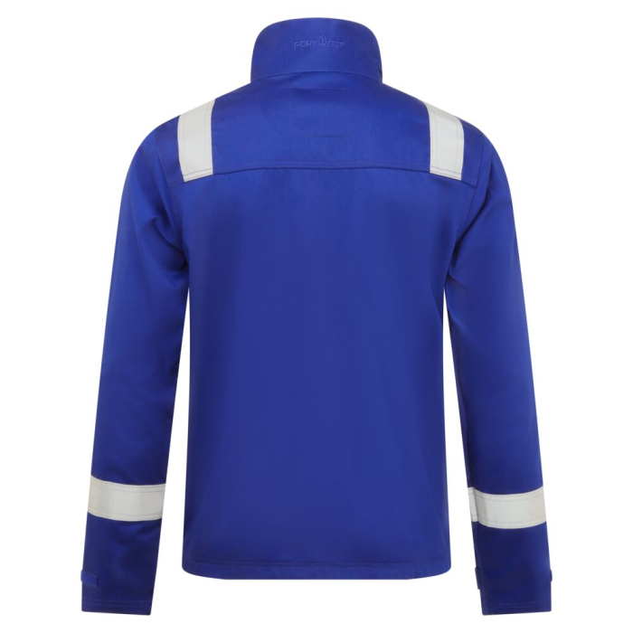 Jacheta de lucru Portwest FR609 Chemical Resistant, 9% bumbac, 1% fibra de carbon, 280gr/mp [5]