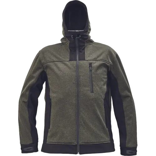 Jacheta de lucru softshell Cerva HUYER SOFTSHELL, 94% poliester, 6% elastan, 300 gr/mp [1]