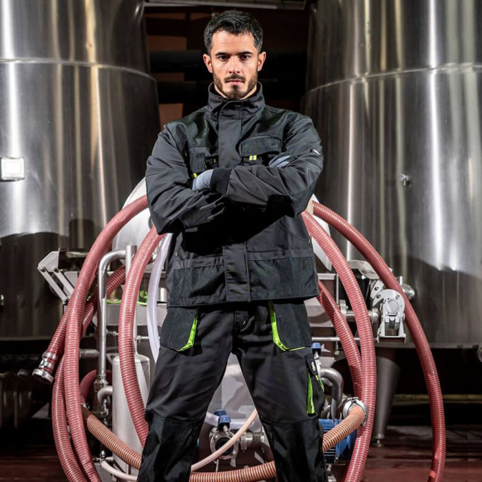 Jacheta de lucru Stenso KASTOR, tercot 65/35, 260 gr/mp [7]