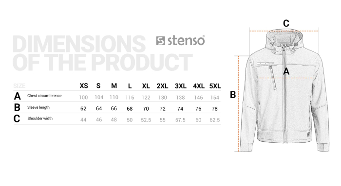 Jacheta de lucru softhsell Stenso RUNE SOFTSHELL, 300 gr/mp [3]