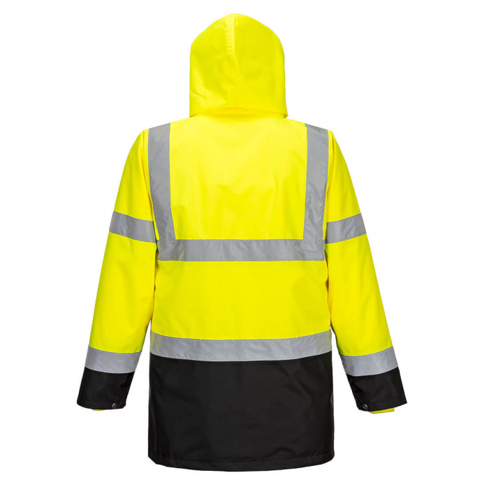 Scurta vatuita de iarna reflectorizanta Portwest ESSENTIAL 5in1 S766, 100% poliester, 190 gr/mp [2]