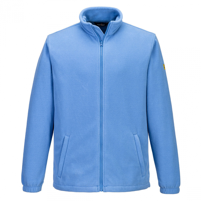Jacheta fleece antistatica Portwest AS26, 98% poliester, 2% fibra carbon, 280 gr/mp [1]