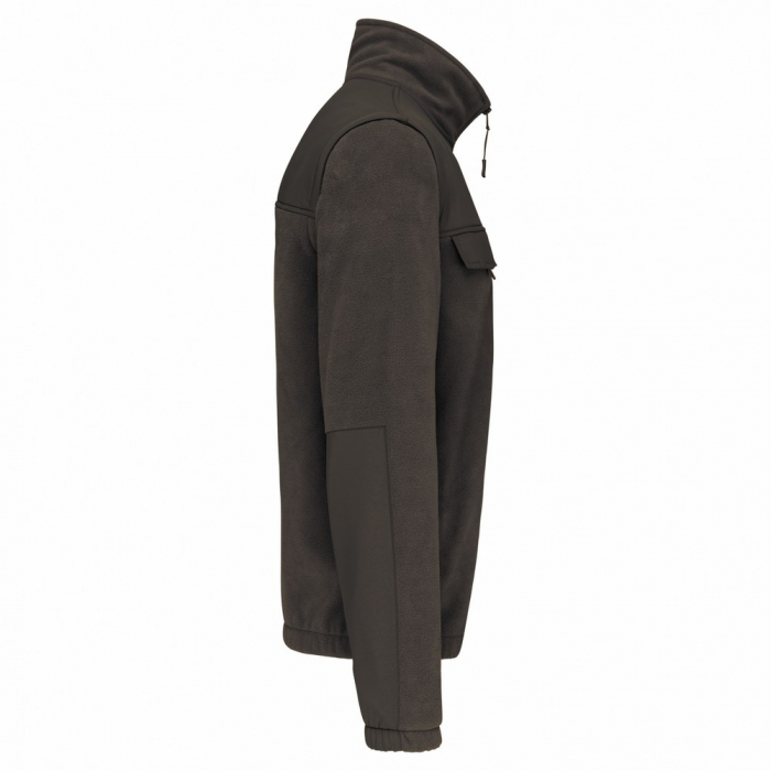 Jacheta fleece Kariban WK9105, 100% poliester, maneci detasabile [5]