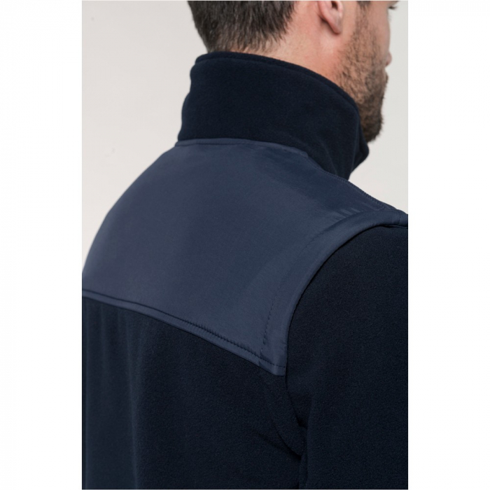 Jacheta fleece Kariban WK9105, 100% poliester, maneci detasabile [3]