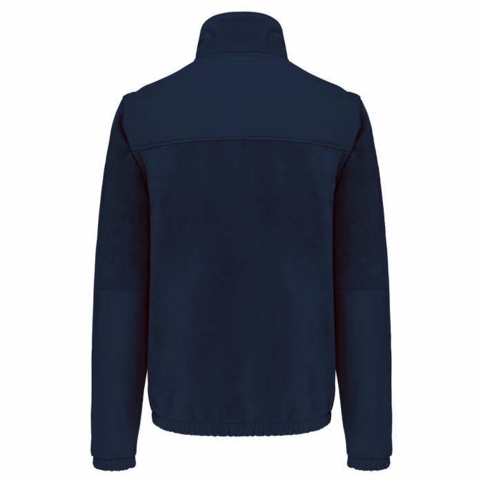 Jacheta fleece Kariban WK9105, 100% poliester, maneci detasabile [6]