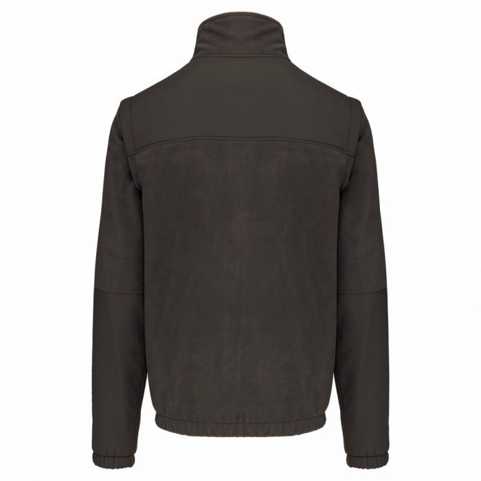 Jacheta fleece Kariban WK9105, 100% poliester, maneci detasabile [10]