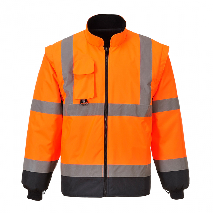 Scurta de iarna reflectorizanta Portwest CONTRAST TRAFFIC 7IN1 S426, 100% poliester, 190 gr/mp [3]