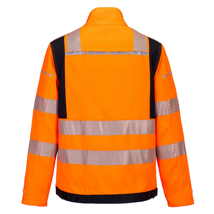Jacheta ignifuga reflectorizanta Portwest FR722,  61% modacrilic, 18% viscoza, 15% poliester, 5% aramid, 1% fibra carbon, 300 gr/mp- REAPROV 07.06 [2]
