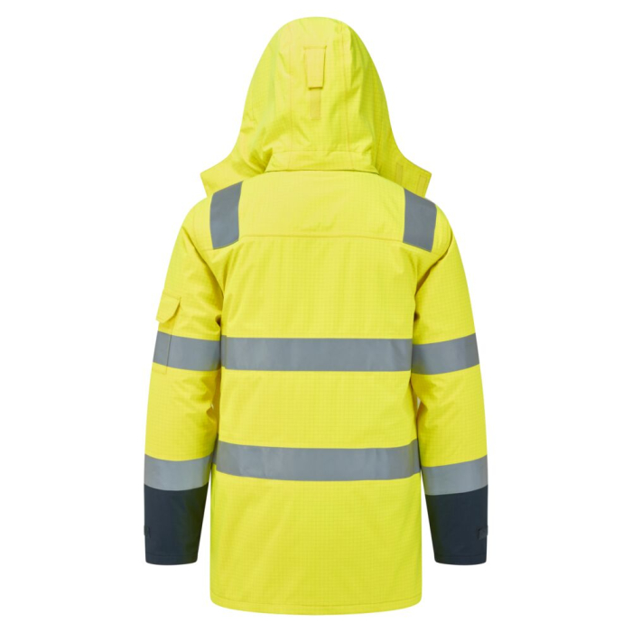 Jacheta ignifugata reflectorizanta Portwest FR617 Rain+ Hi-Vis MULTI NORM CONTRAST FR, [2]