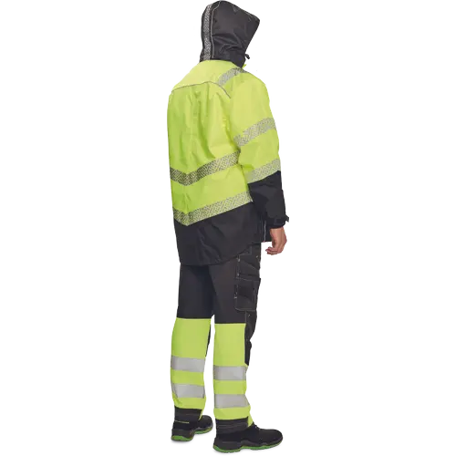 Jacheta impermeabila cu benzi reflectorizante Cerva KNOXFIELD PROFI, 100% poliester [3]