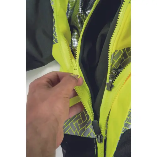 Jacheta impermeabila cu benzi reflectorizante Cerva KNOXFIELD PROFI, 100% poliester [8]