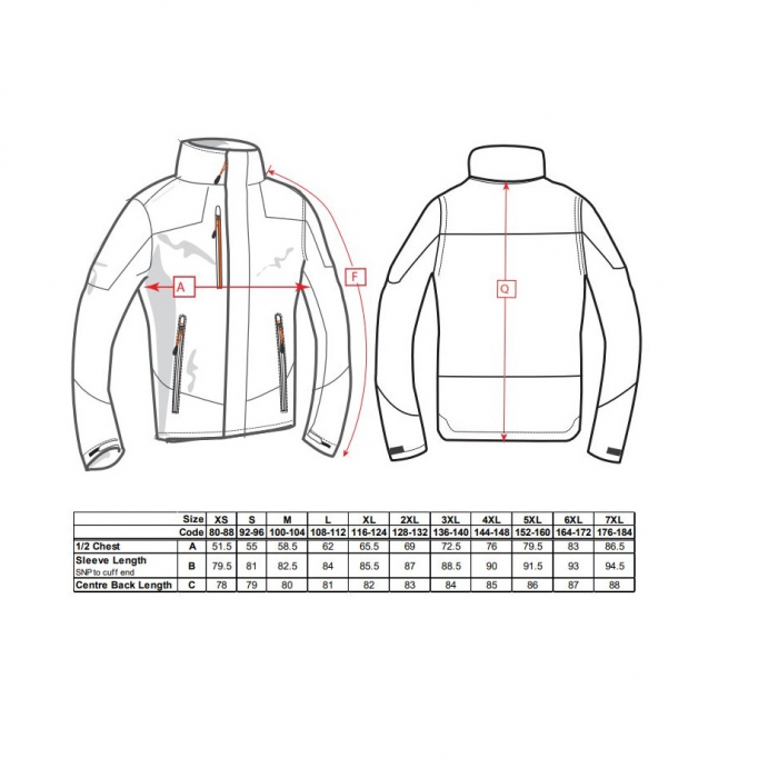 Scurta de iarna pentru ploaie Portwest OUTCOACH S555, 100% poliester, 230g [2]