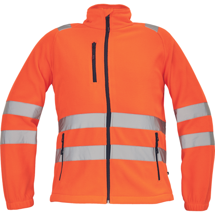 Jacheta reflectorizanta Cerva ALMERIA HV FLEECE, 100% poliester, 280 gr/mp [1]