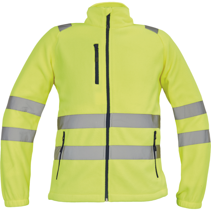 Jacheta reflectorizanta Cerva ALMERIA HV FLEECE, 100% poliester, 280 gr/mp [1]
