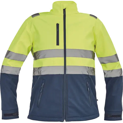 Jacheta reflectorizanta softshell Cerva GRANADA HV SOFTSH, 94% poliester, 6% elastan, 300 gr/mp [1]