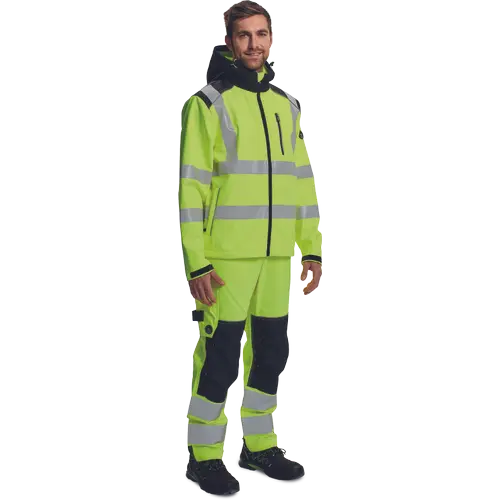 Jacheta reflectorizanta softshell Cerva KNOXFIELD HVPS, 100% poliester, 290 gr/mp [2]