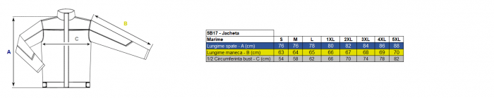 Jacheta reflectorizanta softshell Renania ATENA, 100% poliester [2]