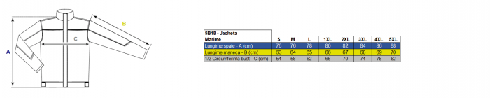 Jacheta reflectorizanta softshell Renania ROMA, 100% poliester [2]