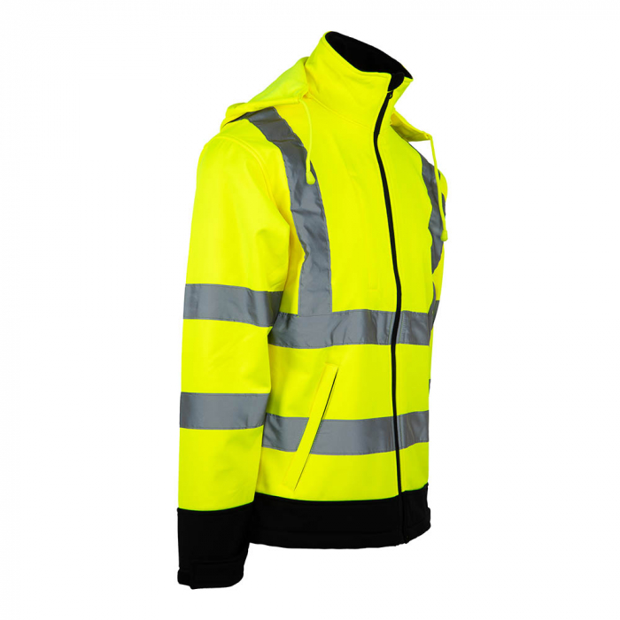 Jacheta reflectorizanta softshell Renania ROMA, 100% poliester [4]