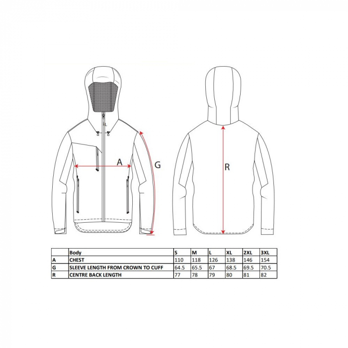 Jacheta softshell de ploaie Portwest S600, 100% poliester, 140g [2]