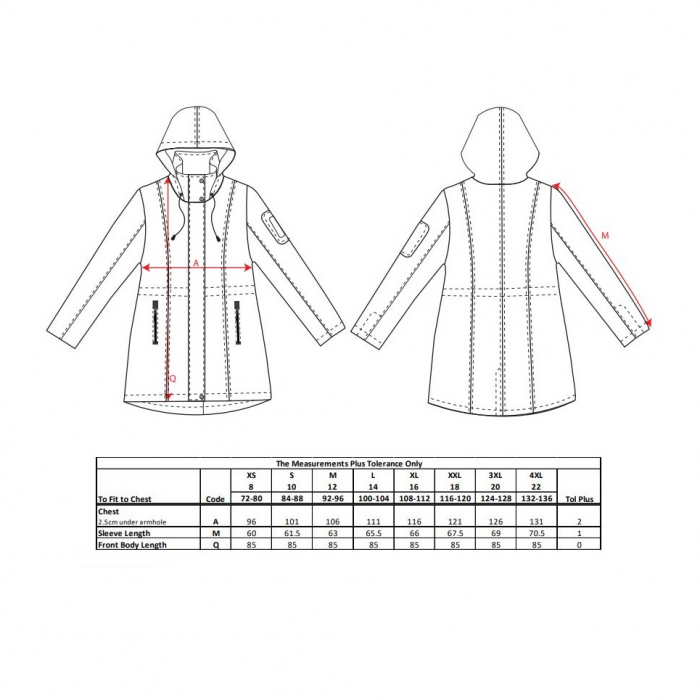 Scurta de iarna softshell dama  Portwest CARLA TK42, 94% poliester, 6% elastan, 310g [2]
