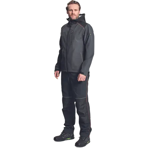 Jacheta softshell cu gluga Cerva KNOXFIELD RYO, 100% poliester, 290gr/mp [2]