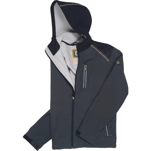 Jacheta softshell cu gluga Cerva KNOXFIELD RYO, 100% poliester, 290gr/mp [5]