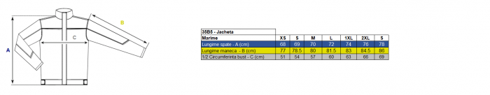Jacheta softshell cu gluga Renania ATLETICO, softshell [2]