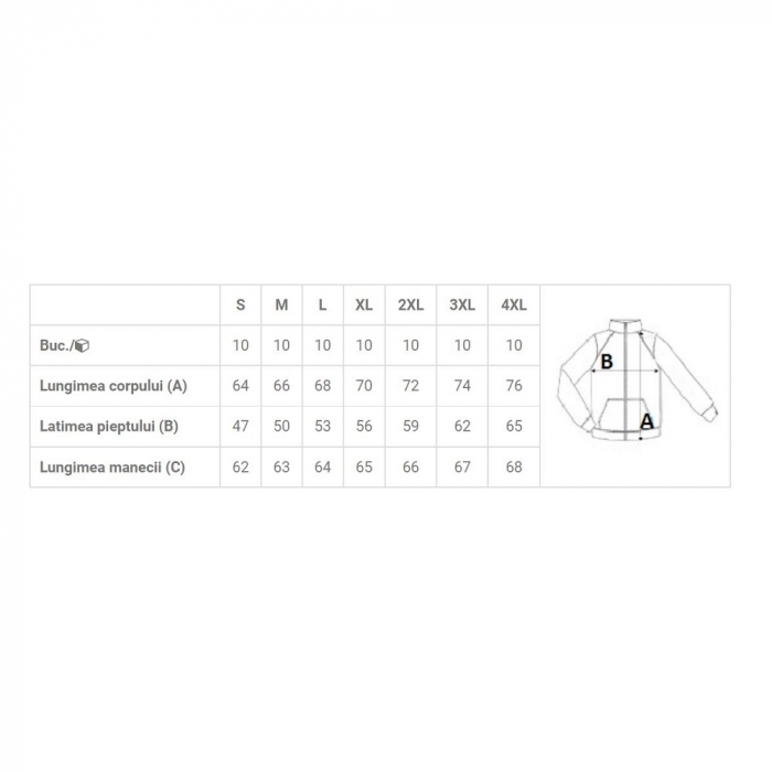 Jacheta softshell dama Kariban K400, 95% poliester, 5% elastan, 300 gr/mp [2]