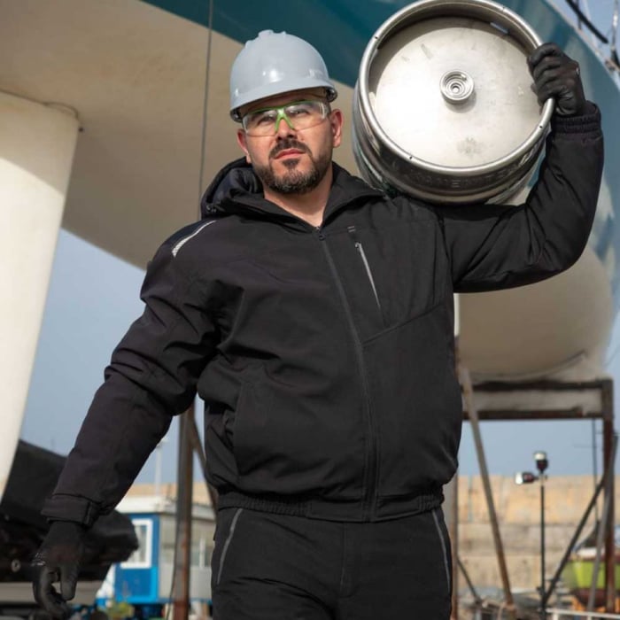 Jacheta softshell de iarna Stenso REVOLT SOFTSHELL WINTER, 100% poliester, 240 gr/mp [2]