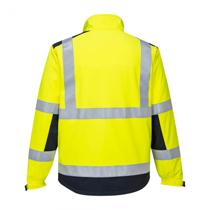 Jacheta softshell reflectorizanta Portwest MODAFLAME MULTI-NORM ARC MV72, 100% poliester, 350g [3]