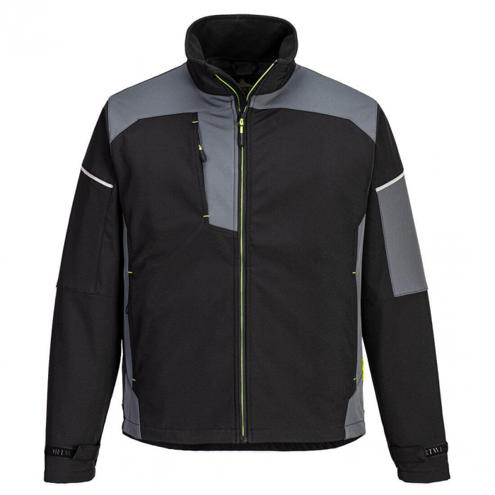 Jacheta softshell Portwest PW378, 94% poliester, 6% elastan, 310 gr/mp [1]